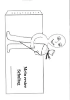 Vorschau - Mal- und Bastelvorlagen - Bastelvorlage zur Einschulung: "Meine Schultüte und ich" - Seite 2