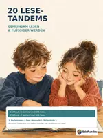 Vorschau - Arbeitsblätter - 20 Lesetandems | Partnerlesen Klasse 2/3 - Deckblatt