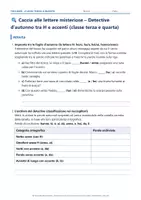 anteprima - Esercizi - 🔍 Caccia alle lettere misteriose – Detective d'autunno tra H e accenti (classe terza e quarta) - Pagina 2