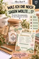 Vorschau - Arbeitsblätter - Was ich dir noch sagen wollte ♡ | Abschied & Schuljahresende | Karten & Abschlussgeschenk - Seite 3