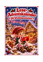 Vorschau - Anderer Materialtyp - Lese-Adventskalender Weihnachten "Wichtel Finn"| 24 fortlaufende Lesetexte | 3-fach differenziert - Seite 1
