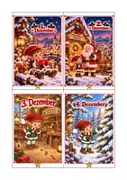 Vorschau - Anderer Materialtyp - Lese-Adventskalender Weihnachten "Wichtel Finn"| 24 fortlaufende Lesetexte | 3-fach differenziert - Seite 2