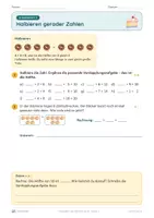 Vorschau - Unterrichtsreihen - Verdoppeln und Halbieren · Klasse 1 · Übungspack - Seite 3