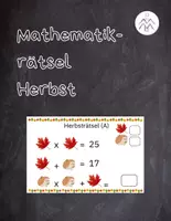 Vorschau - Stationenlernen - Herbst Mathematikrätsel (Level 1) - Deckblatt