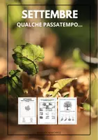 anteprima - Giochi - SETTEMBRE PASSATEMPI GIOCHI DA STAMPARE - Pagina di copertina