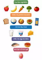 Προεπισκόπηση - Φύλλα εργασίας - The Eatwell plate - Πιάτο Υγιεινής Διατροφής - Σελίδα 1
