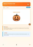 Vorschau - Arbeitsblätter - 🎃🎙Halloween Sprechkarten Materialpaket – Klasse 5-EF - Seite 3