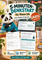 Vorschau - Arbeitsblätter - Gratis: 16 Unterrichtseinstiege Deutsch 3/4 - Deckblatt