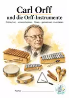 Vorschau - Arbeitsblätter - Carl Orff und die Orff-Instrumente - Deckblatt