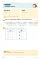 Vorschau - Unterrichtsreihen - Zahlen zerlegen bis 10 · Klasse 1 · Übungspack - Seite 3