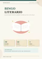 Vista previa - Juegos / Gamificación - Bingo_literario para ESO y Bachillerato con cartones - Portada