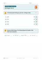 Vorschau - Unterrichtsreihen - Zahlen zerlegen bis 10 · Klasse 1 · Übungspack · luftige Fassung - Seite 2