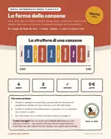anteprima - Esercizi - La forma della canzone: ritornello – GRATIS - Pagina di copertina