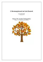 Vorschau - Stundenentwürfe - Unterrichtsentwurf - Wir schreiben Herbstgedichte! - Seite 1