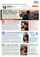 Vorschau - Unterrichtsreihen - Cómo ayudar a los niños de la calle (Infotext + comentario) - Seite 3
