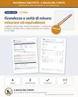 anteprima - Esercizi - Unità di misura ed equivalenze – GRATIS - Pagina di copertina