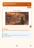 Vorschau - Arbeitsblätter - 🎃🗣️ Halloween Speaking Cards – Klasse 9/10 - Seite 2