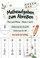 Vorschau - Arbeitsblätter - Abreißaufgaben - Addition und Subtraktion ZR bis 100 - Deckblatt