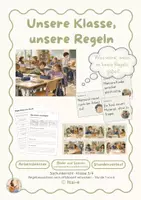 Vorschau - Stundenentwürfe - Regeln in der Schule 1 - Was wäre, wenn es keine Regeln gäbe? - Deckblatt