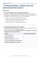 Voorbeeld - 🔍 Werkwoordspelling – herfstspeurtocht naar geheimzinnige letters (groep 6) - Pagina 2