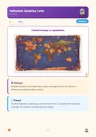 Vorschau - Arbeitsblätter - 🎃🗣️ Halloween Speaking Cards – EF - Seite 1