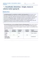 Voorbeeld - 📏 Grootheden-detectives – lengte, massa en volume meten (groep 8) - Pagina 2