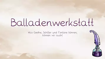 Vorschau - Stundenentwürfe - Eigene Ballade schreiben (Deutsch, Klasse 7/8) - Seite 3