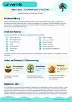 Vorschau - Arbeitsblätter - Mathe-Start 8. Klasse – Stationentraining zur Wiederholung der 7. Klasse - Seite 1