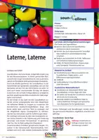 Vorschau - Stundenentwürfe - Laterne, Laterne - Soundbellows - Deckblatt