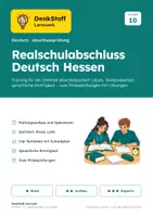Vorschau - Arbeitsblätter - Realschulabschluss Hessen Deutsch Training - Deckblatt