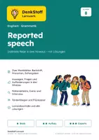 Vorschau - Arbeitsblätter - Englisch Grammatik Klasse 6–8 – Übungspaket - Seite 1