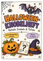 Vorschau - Arbeitsblätter - Halloween-Knobelheft 🎃👻 Rätsel & Knobelaufgaben | Klasse 3–4 - Seite 1