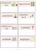Vista previa - Decoración del aula - Càrrecs de l'aula en català | Organització docent - página 1