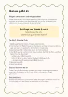 Vorschau - Stundenentwürfe - Regeln in der Schule 2 - Was brauche ich, damit ich gut lernen kann? - Seite 1