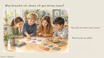 Vorschau - Stundenentwürfe - Regeln in der Schule 2 - Was brauche ich, damit ich gut lernen kann? - Seite 2