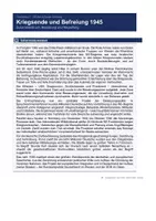 Vorschau - Arbeitsblätter - Kriegsende 1945 – Befreiung, Niederlage & Folgen - Seite 1