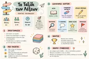 Προεπισκόπηση - Υποστηρικτικό υλικό / Ειδική αγωγή - 🎲 Τίτλος Το Ταξίδι των Λέξεων | Εκπαιδευτικό Επιτραπέζιο Παιχνίδι για το Λεξιλόγιο & τη Γλωσσική Έκφραση. - Σελίδα 2