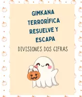 Vista previa - Unidades / Secuencias / Situaciones de Aprendizaje - PACK HALLOWEEN MATES: Gimkanas MCM, MCD y Divisiones (Castellano / Català) - página 1