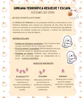 Vista previa - Unidades / Secuencias / Situaciones de Aprendizaje - PACK HALLOWEEN MATES: Gimkanas MCM, MCD y Divisiones (Castellano / Català) - página 2
