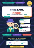 Vorschau - Arbeitsblätter - Primzahl-Code: Primzahlen, ggT & kgV - Deckblatt