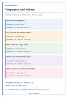 Vorschau - Arbeitsblätter - 12 Experimente: Temperatur und Wärme | Physik Klasse 5–7 - Seite 1