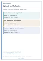 Vorschau - Arbeitsblätter - 8 Experimente: Spiegel und Reflexion | Physik Klasse 5–7 - Seite 2