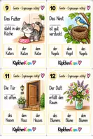 Vorschau - Stationenlernen - Genitiv üben – Ergänzungen im 2. Fall | 32 Aufgabenkarten - Seite 3