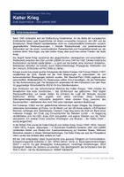 Vorschau - Arbeitsblätter - Kalter Krieg – Blockbildung & Ost-West-Konflikt - Seite 1