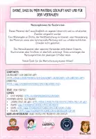 Vorschau - Mal- und Bastelvorlagen - Halloween Körbchen basteln | Bastelvorlage Klasse 1–4 - Seite 1