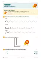 Vorschau - Unterrichtsreihen - Buchstaben-Spaß: Ausmalen, Spuren, Basteln · Klasse 1 · Übungspack - Seite 2