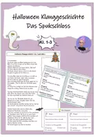 Vorschau - Stundenentwürfe - Halloween Klanggeschichte: Das Spukschloss - Deckblatt