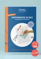 Vorschau - Arbeitsblätter - Lernheft Mathematik in DaZ – Grundlagen der Geometrie in Sie-Form | SchlaU - Deckblatt
