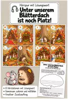 Vorschau - Arbeitsblätter - Materialpaket: Soziales Lernen – Hörgeschichten mit Bildern, Audio und Reflexionsblättern - Seite 1