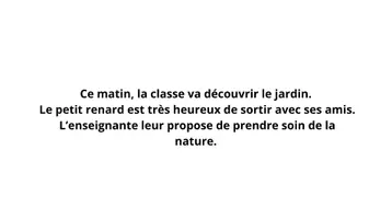 Aperçu - Cartes / Images - Kamishibai – Le petit renard apprend à prendre soin de la nature – Les petits gestes du quotidien - Page 2